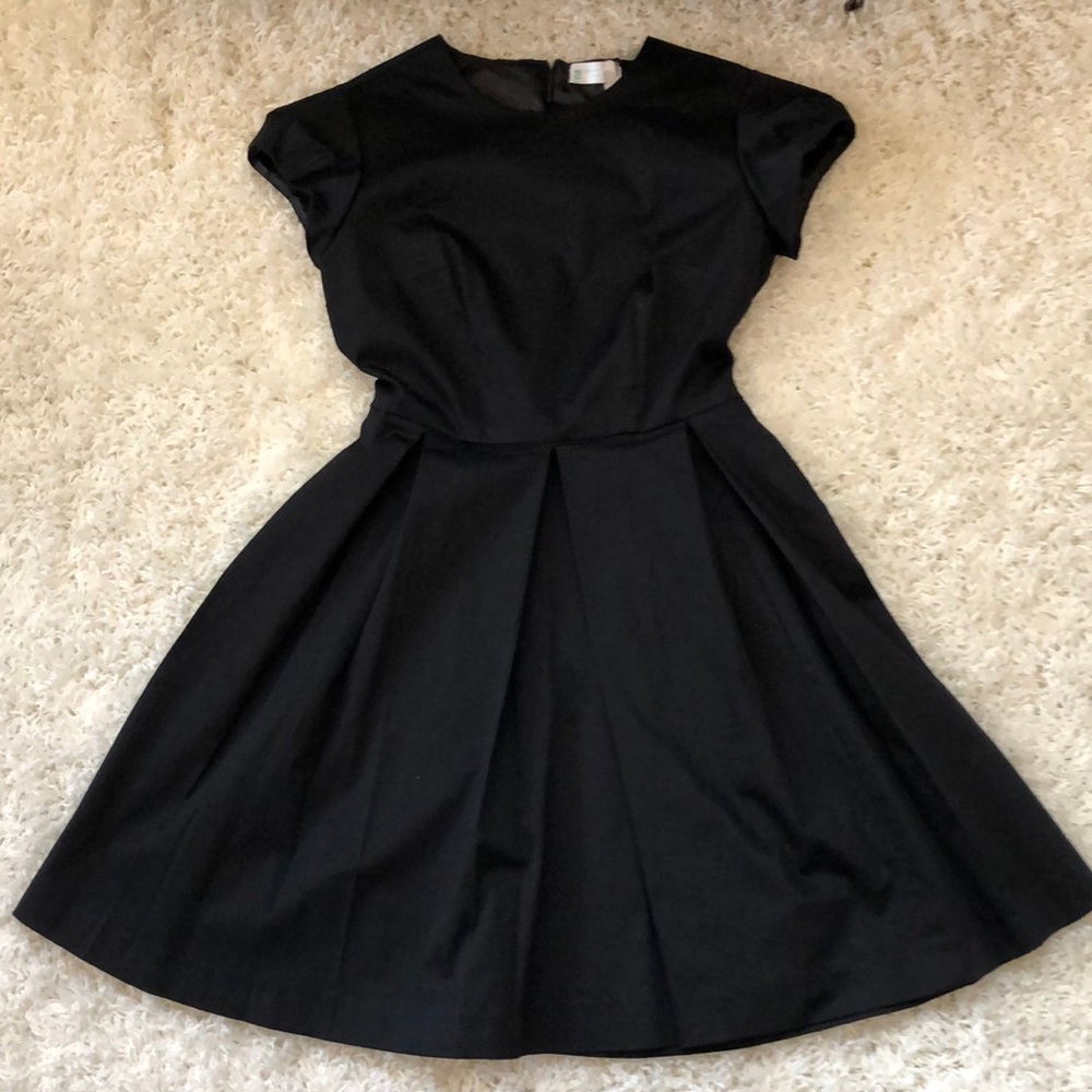 Cotton pleated dress